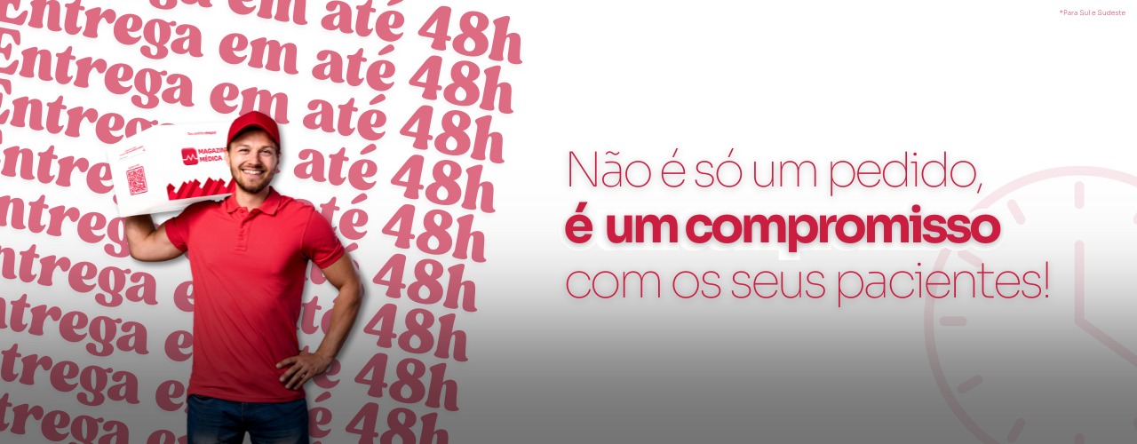 Receba em até 48h no Sul e Sudeste. Frete grátis e mais desconto no PIX é na Magazine Médica!